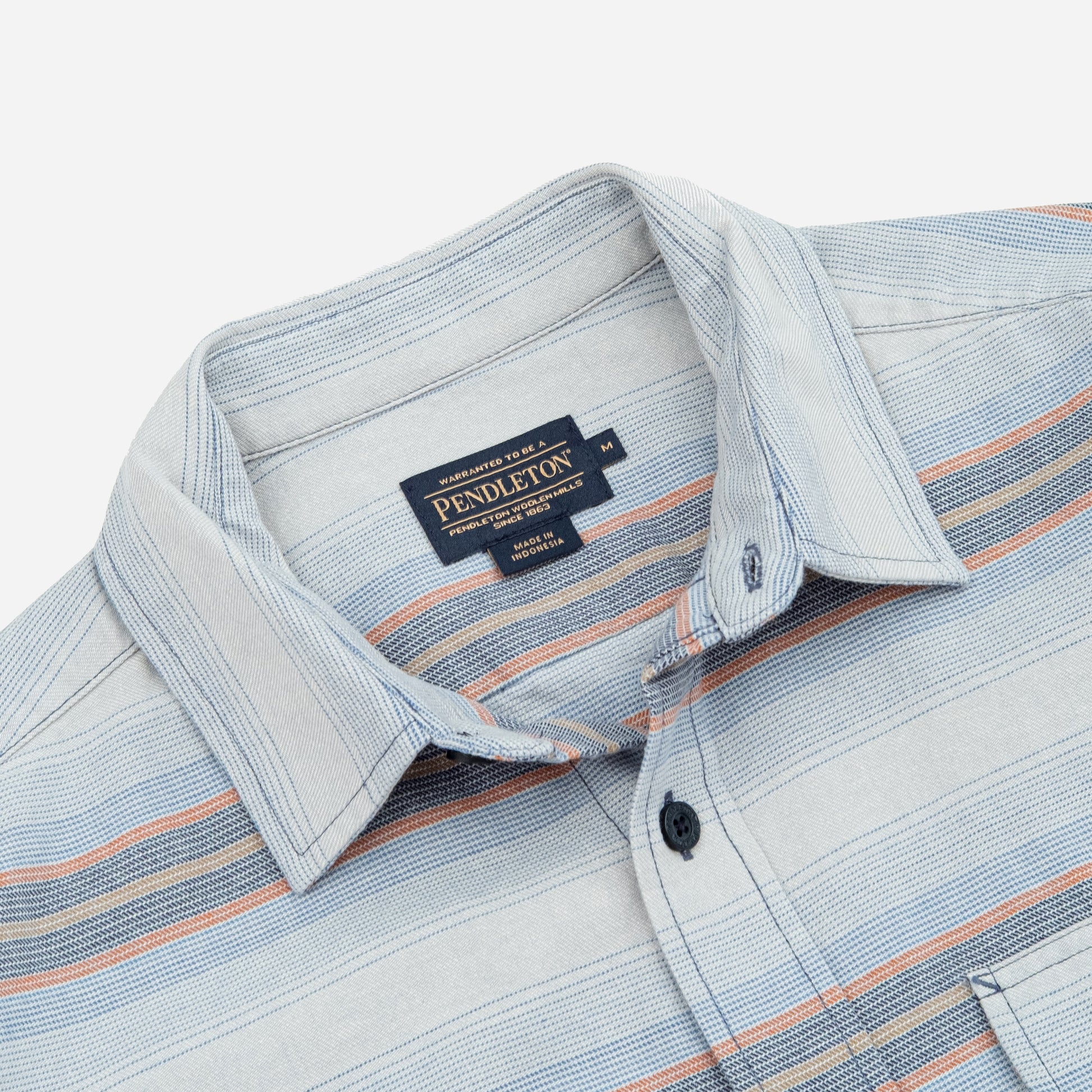 Beach Shack Shirt - Blue Stripe