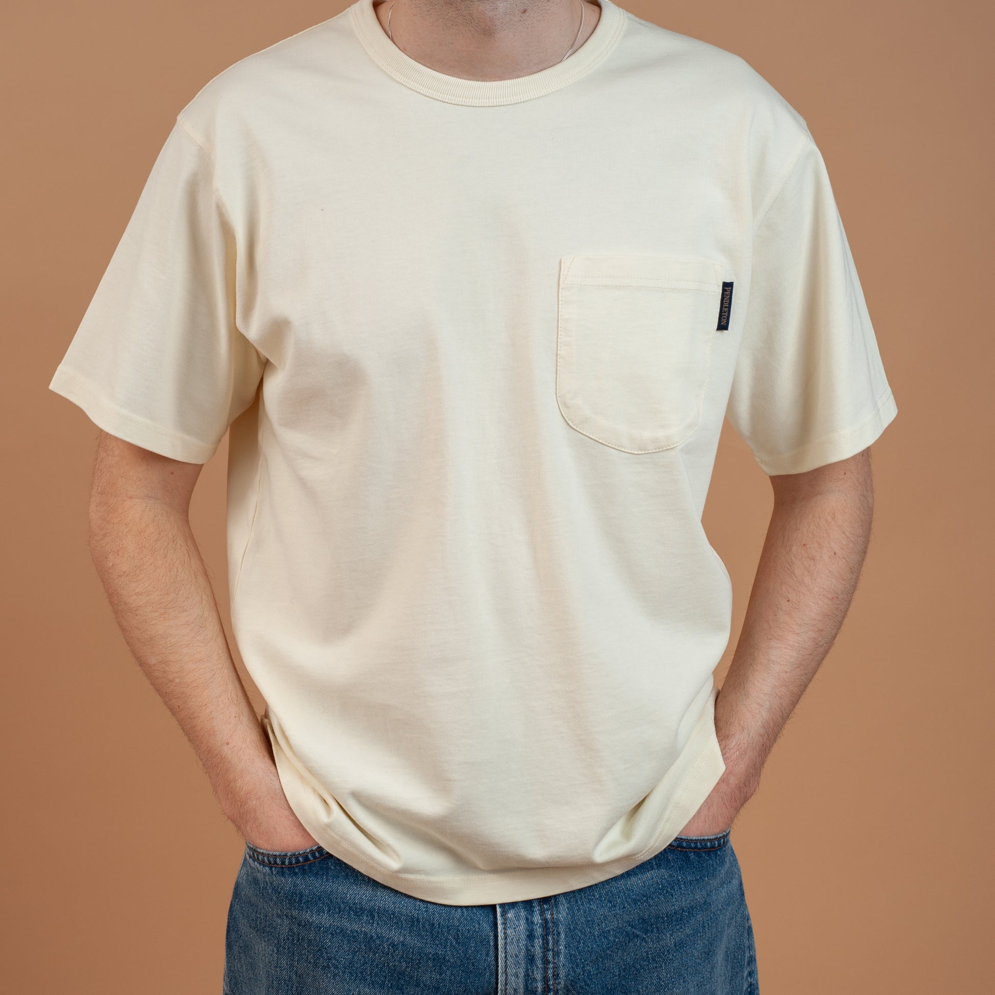 Heavyweight Pocket T-Shirt - Sweetcorn
