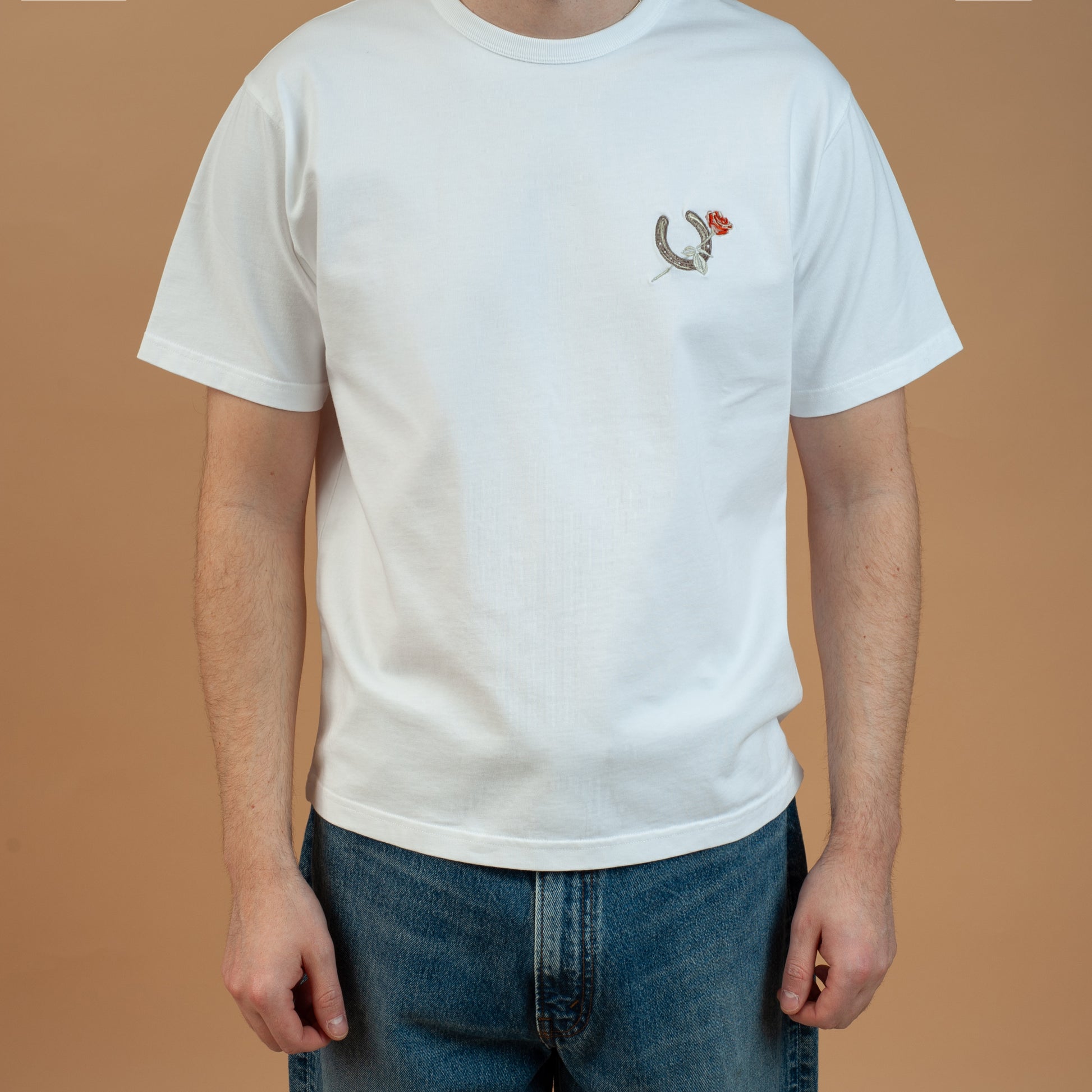 Horseshoe T-Shirt - Bright White