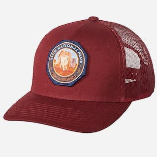 National Park Trucker - Maroon