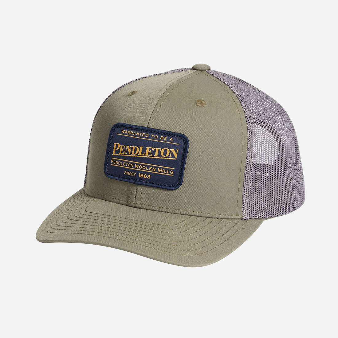 Large Patch Trucker - Loden