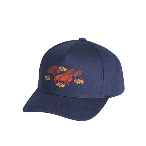 Buffalo Embroidered Hat - Navy