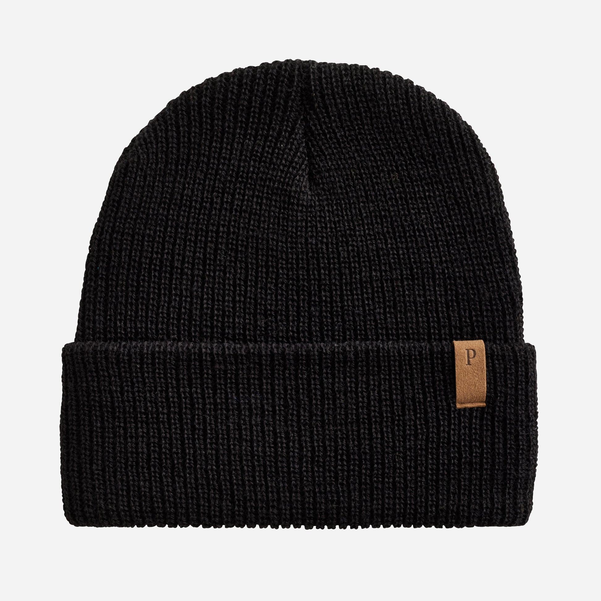 Wool Watch Cap - Black