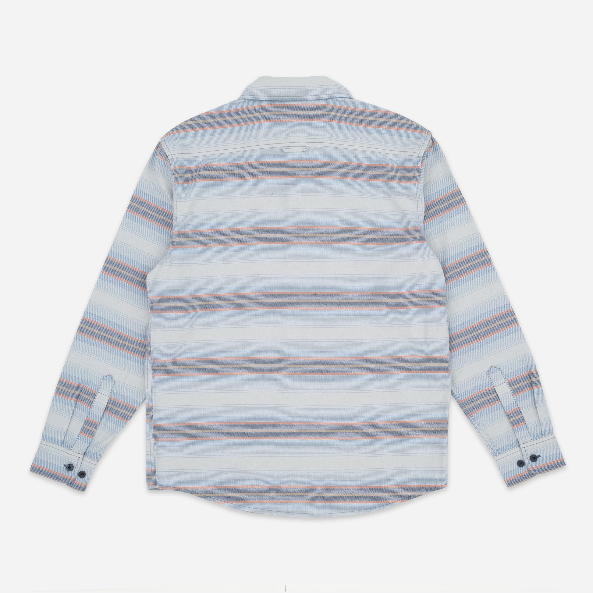 Beach Shack Shirt - Blue Stripe