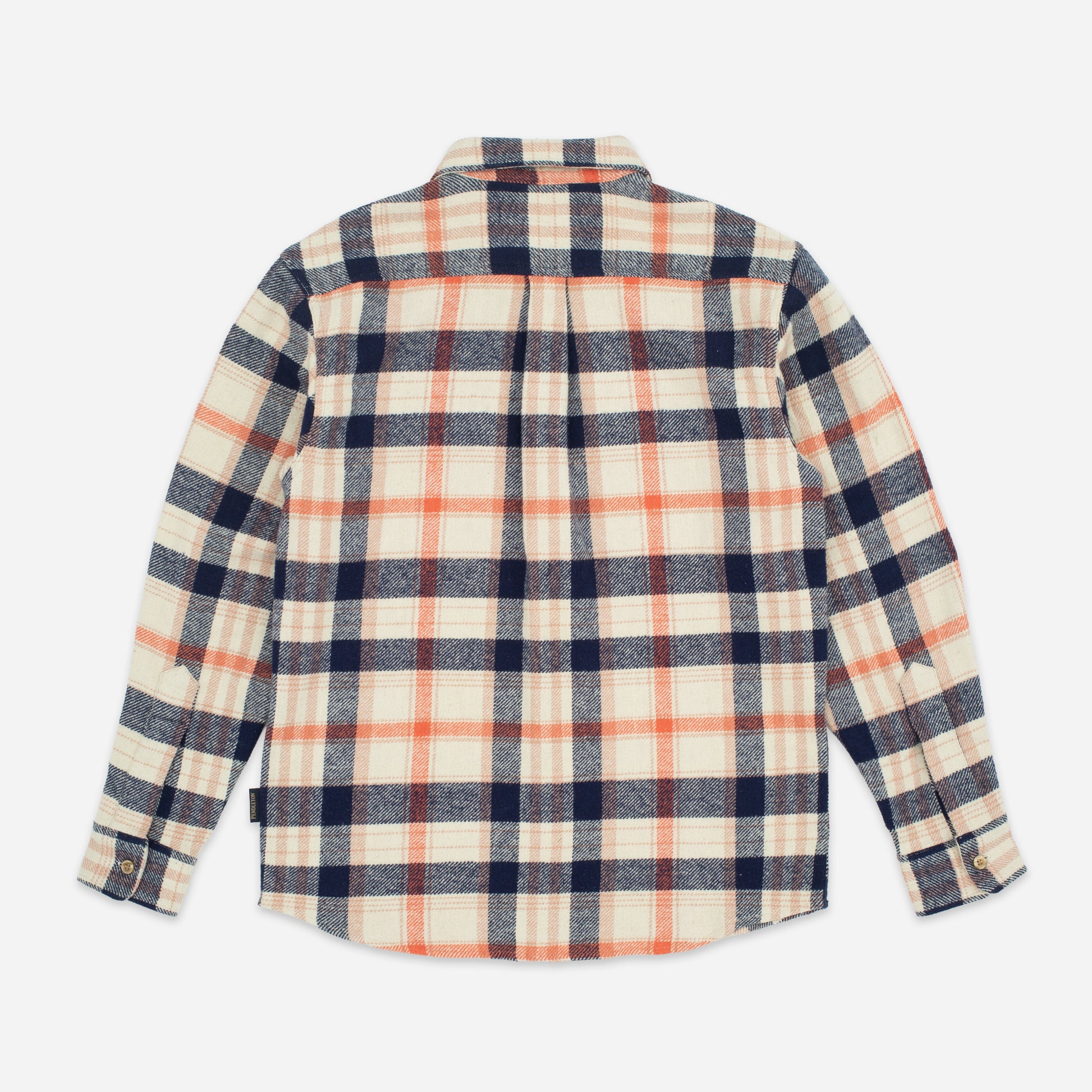 Big Pocket Check Overshirt - Silver Lining/Orange-Blue