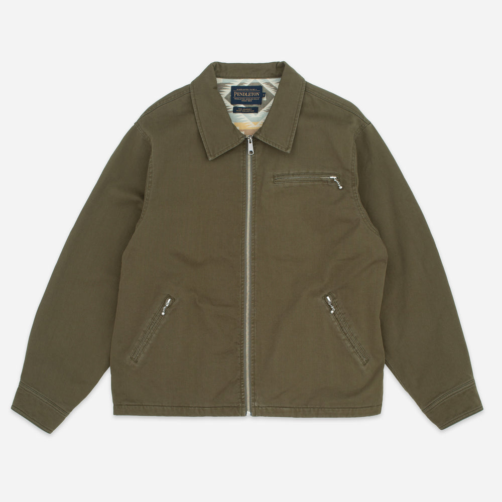 Blanket Lined Jacket - Sage Green