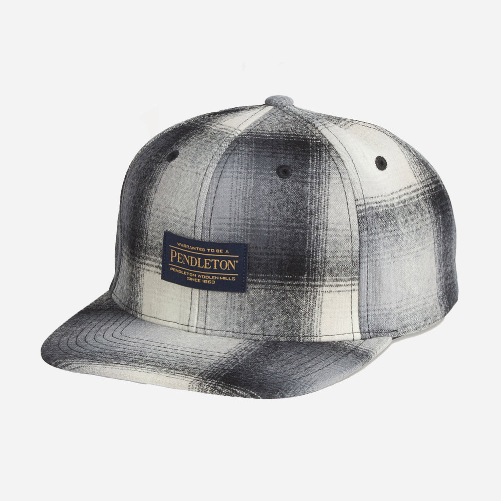 Flat Brim Cap - Tan/Slate Ombre