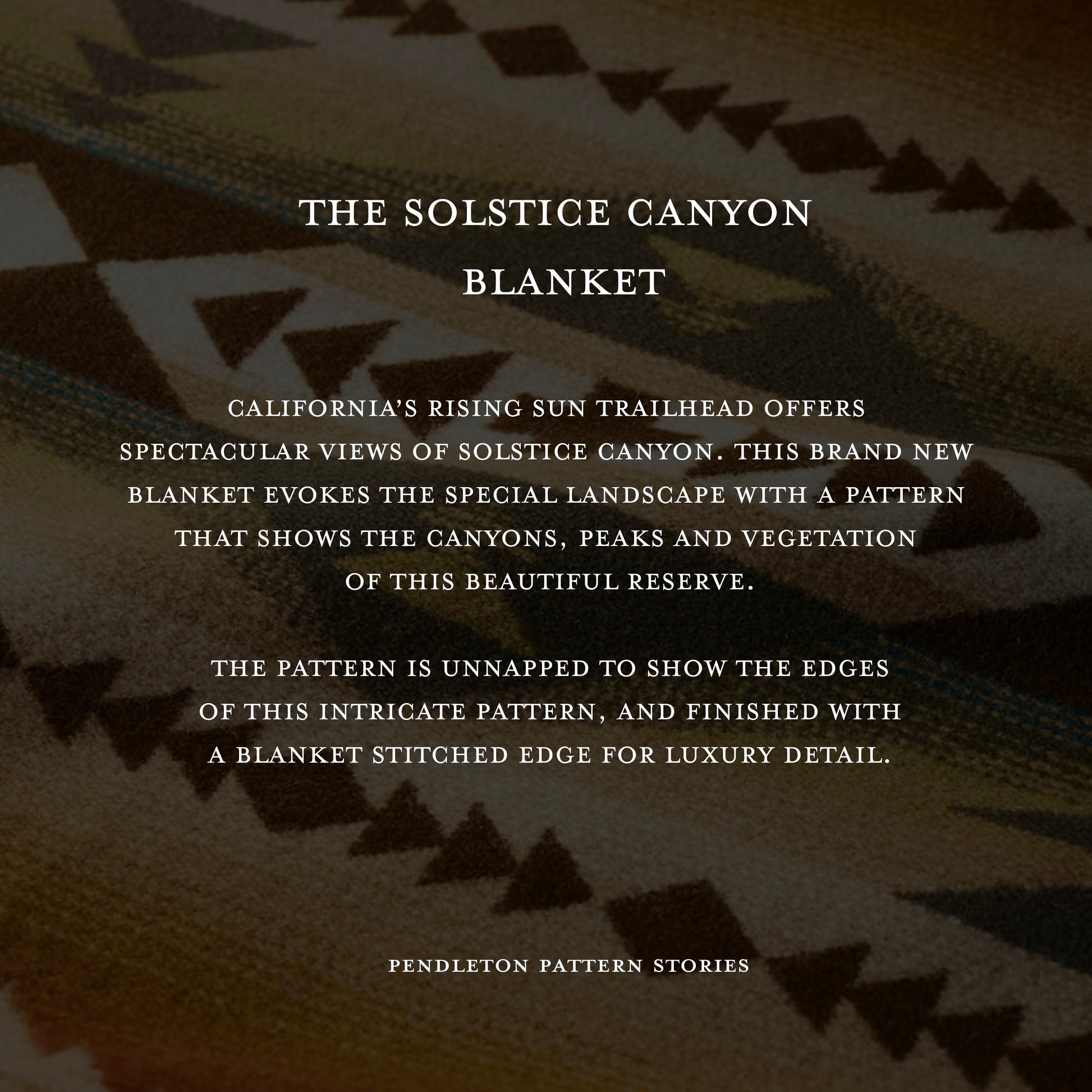 Jacquard Blanket - Solstice Canyon