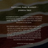 National Park Full Blanket - Joshua Tree