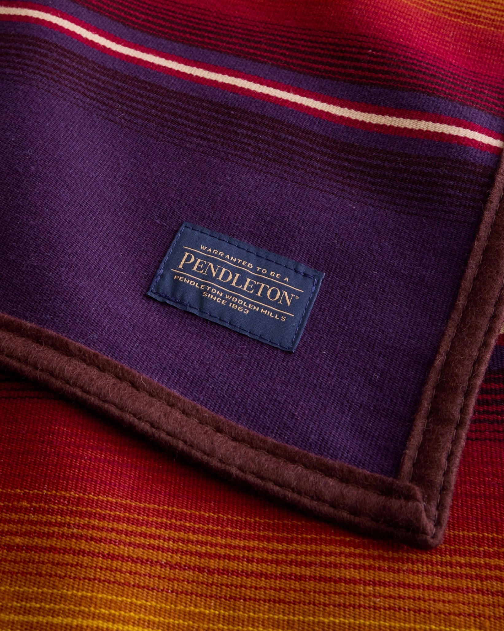 Serape Robe - Purple