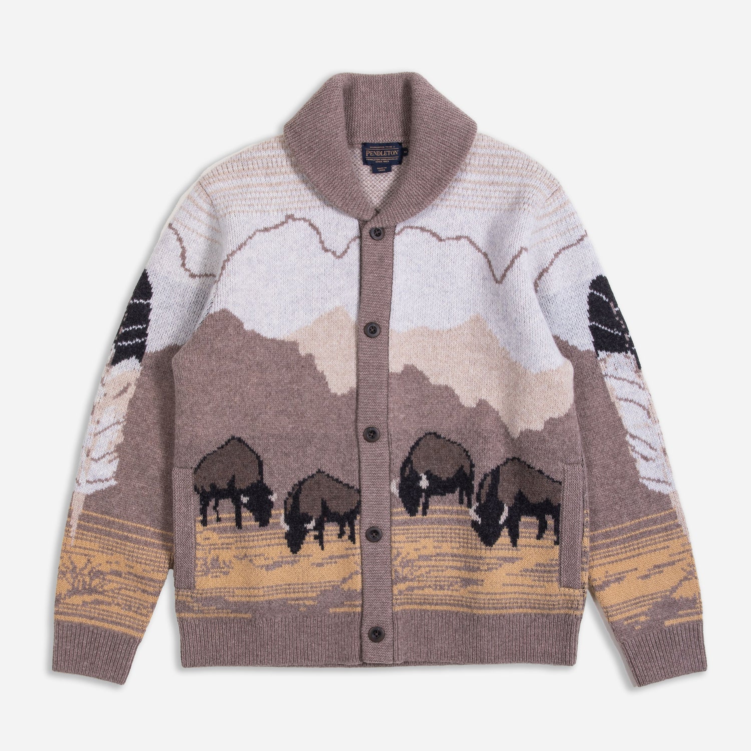 In Their Element Sweater - Tan Buffalo