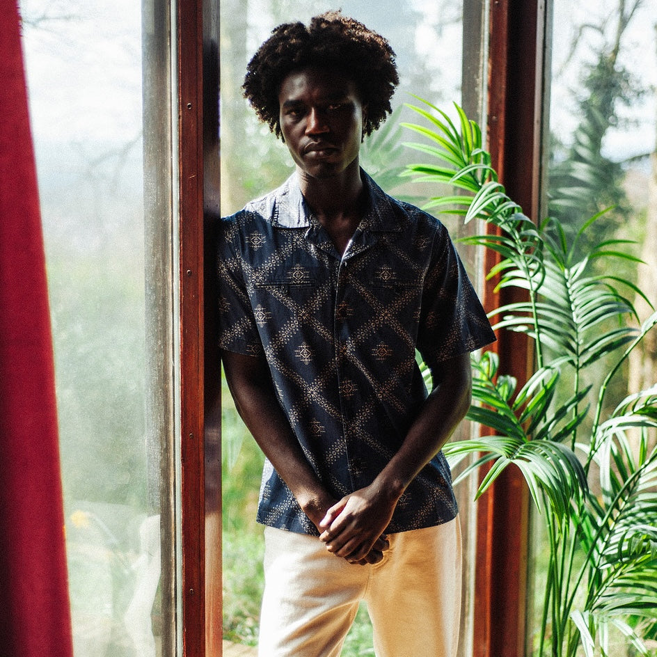 Two Pocket Camp Shirt - Western Bandana