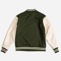 Letterman Varsity Jacket - Green Leaf