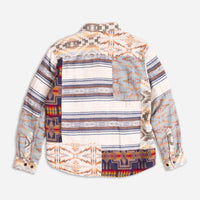 La Pine Patchwork Overshirt - Multi