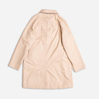 Reversible Balmacaan Trench Coat - Saltillo Stripe