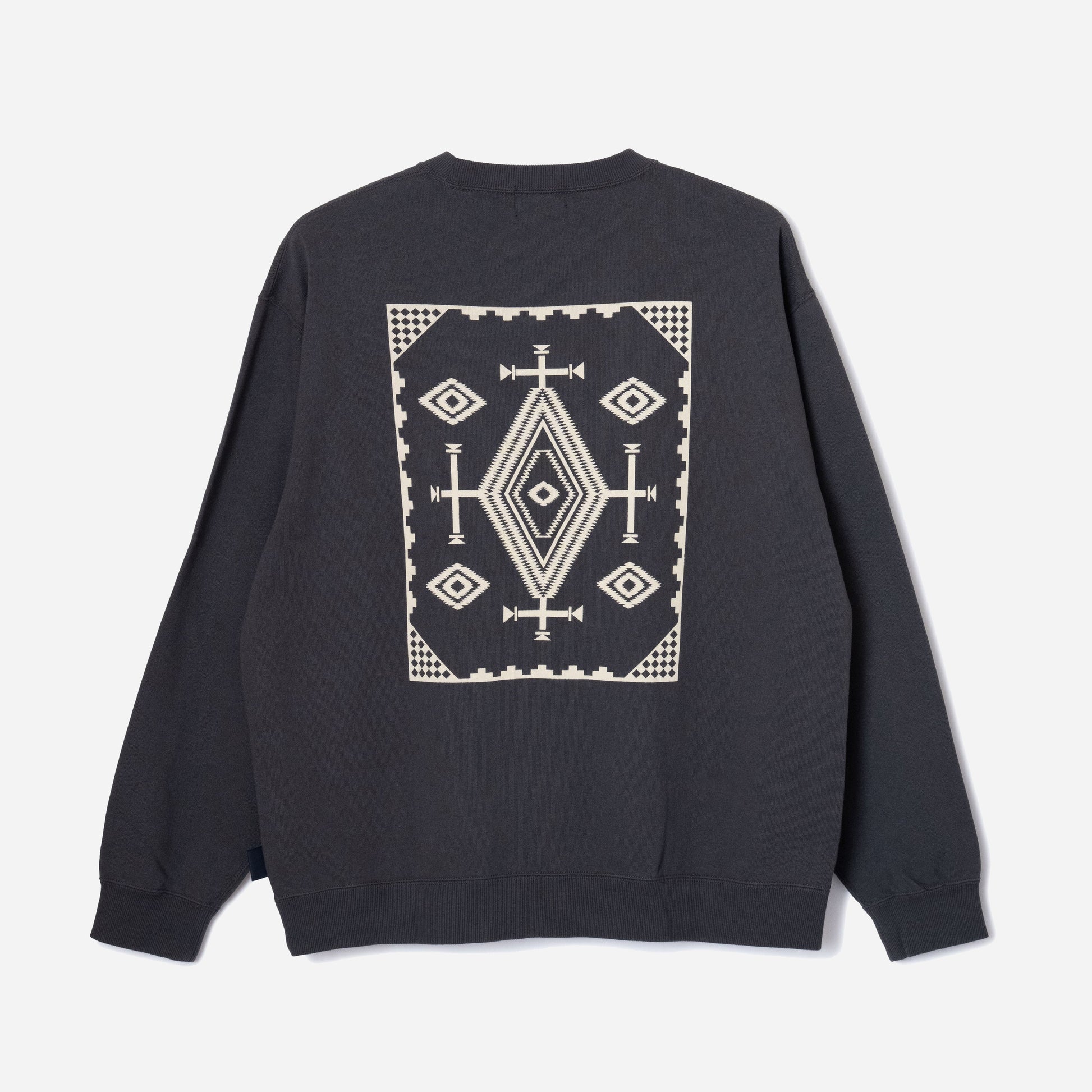Back Print Sweatshirt - Slate Grey