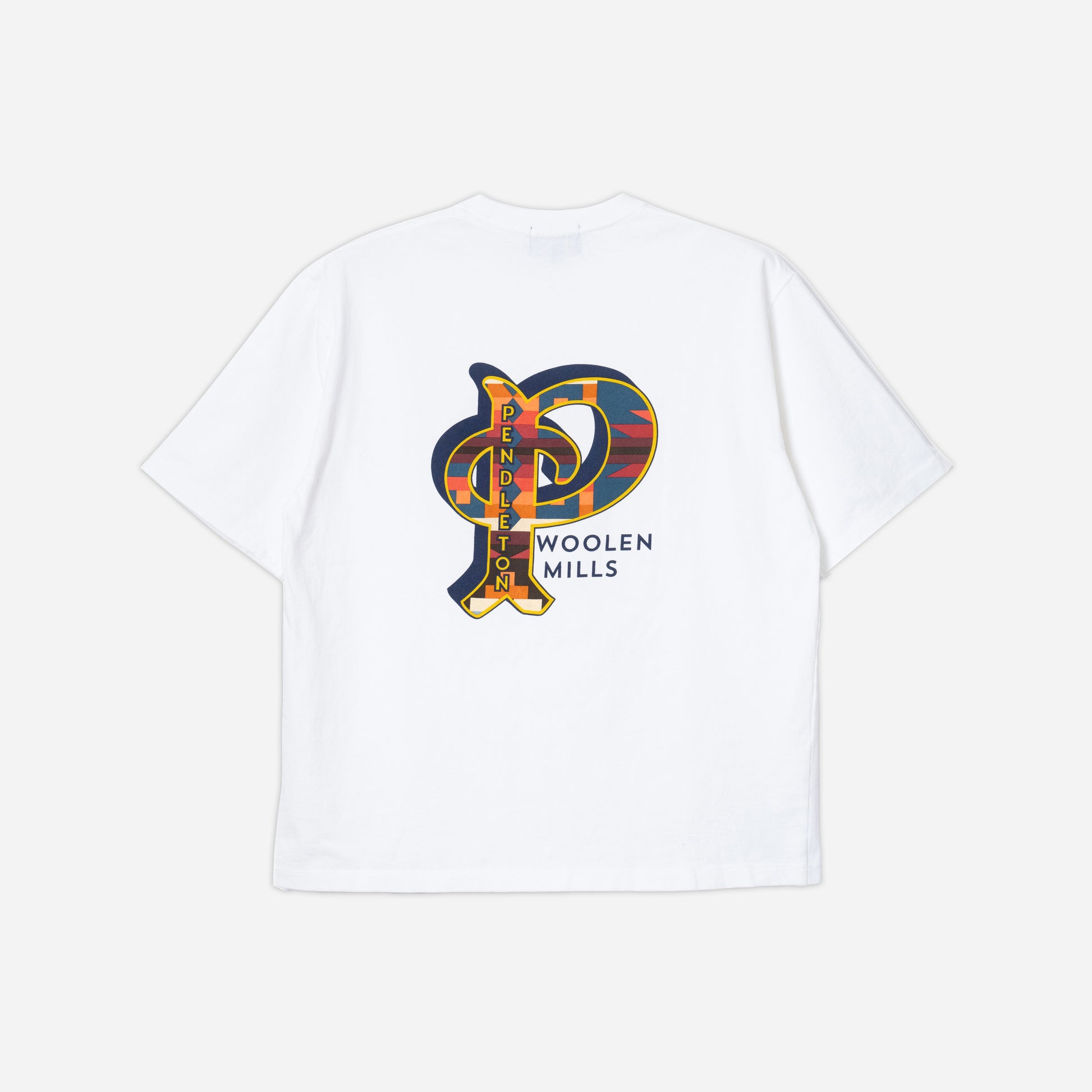 Logo Print T-shirt- Off White PWM