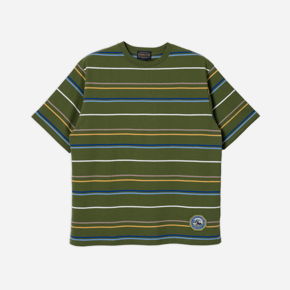 National Park Border Pique T-Shirt - Rocky Mountain