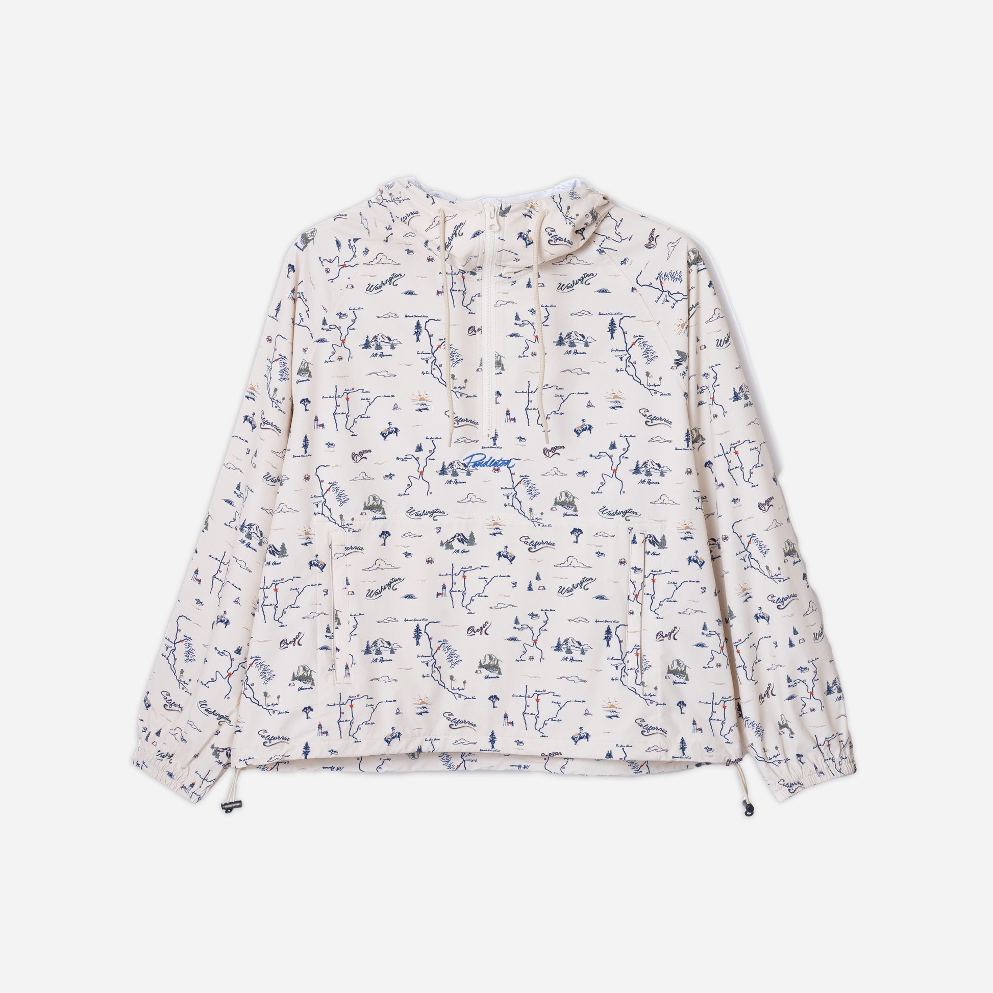Popover Anorak - Batik Ecru