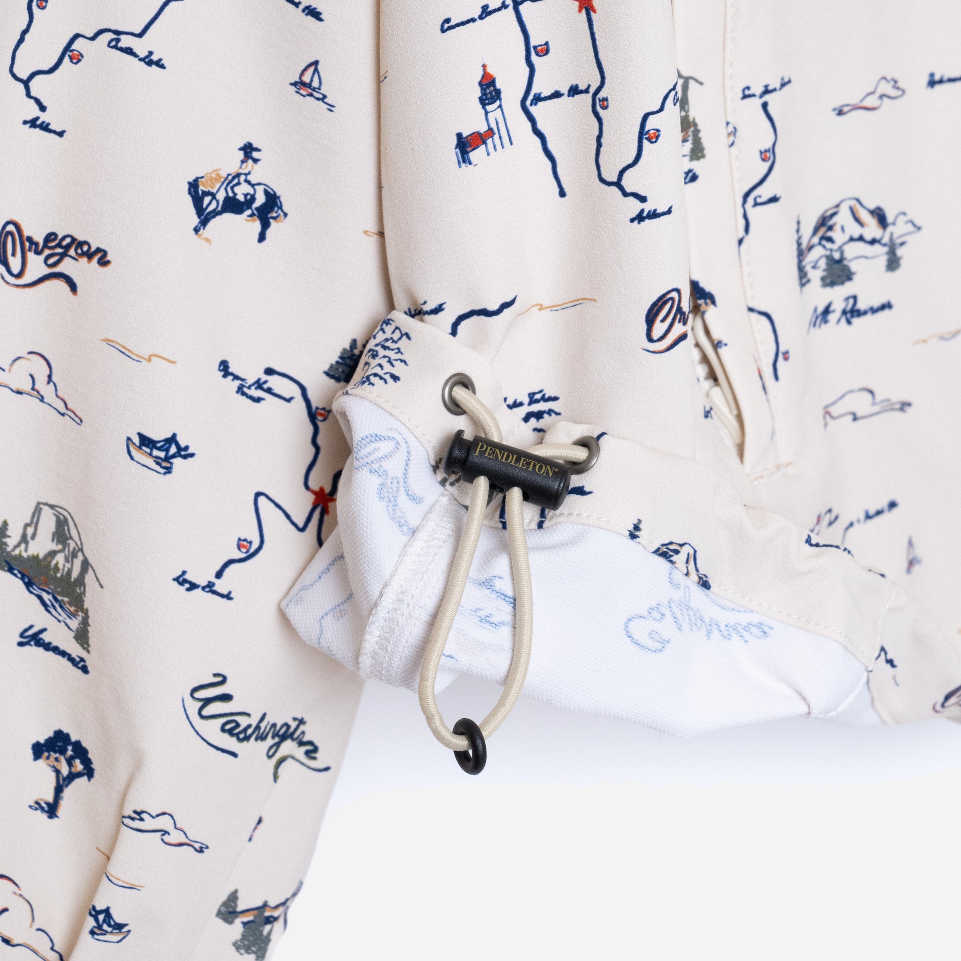 Popover Anorak - Batik Ecru