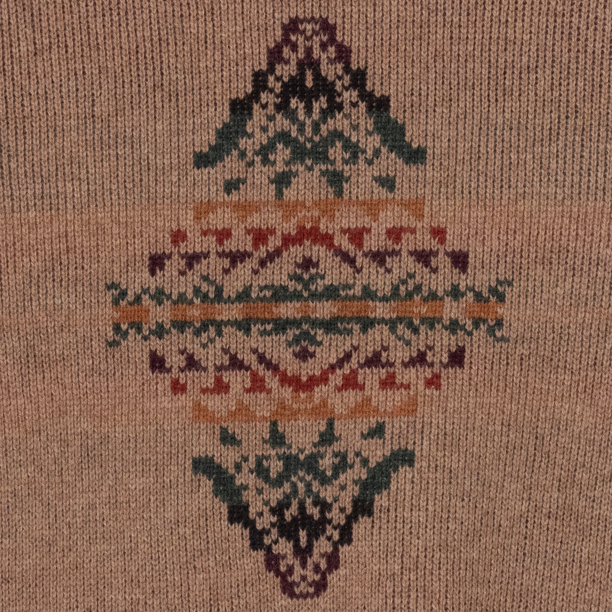 Lambswool Crewneck Sweater - Tan