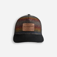 Wool Trucker - Brown/Multi Ombre Stripe