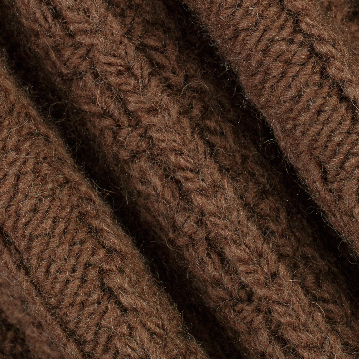 Hoop Zip Vest - Brown