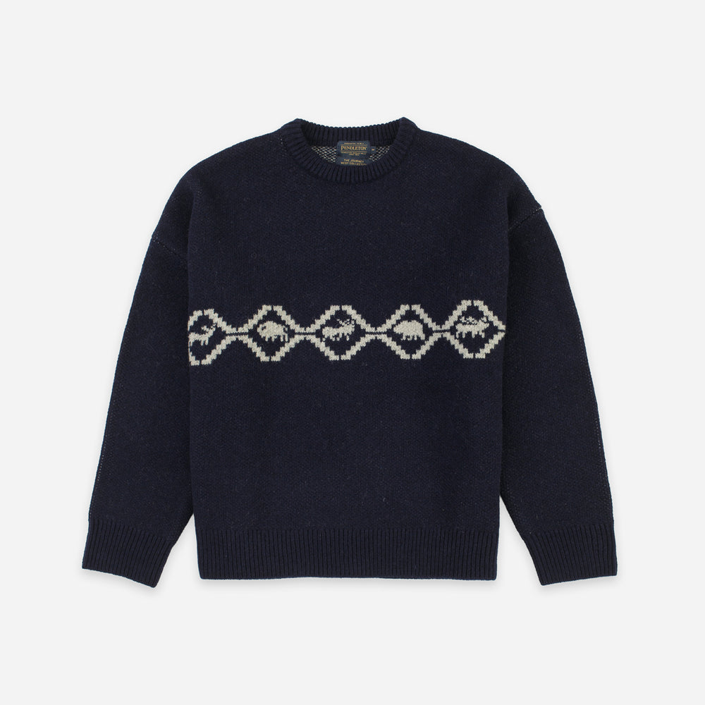 Lost Trail Sweater - Navy