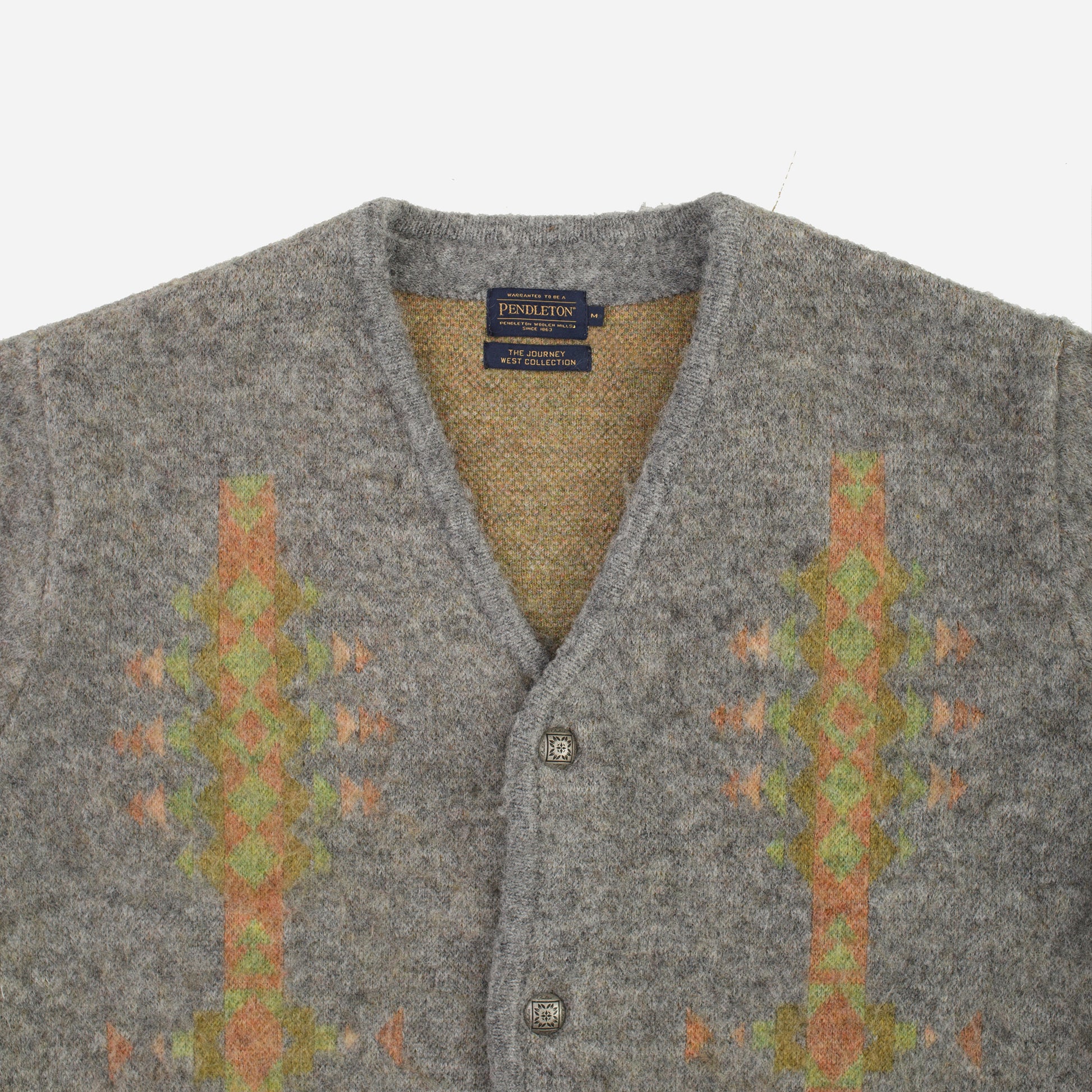 Mohair Cardigan - Four Corners Grey