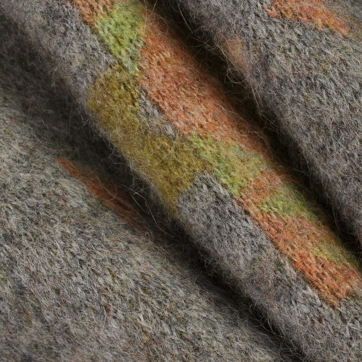 Mohair Cardigan - Four Corners Grey