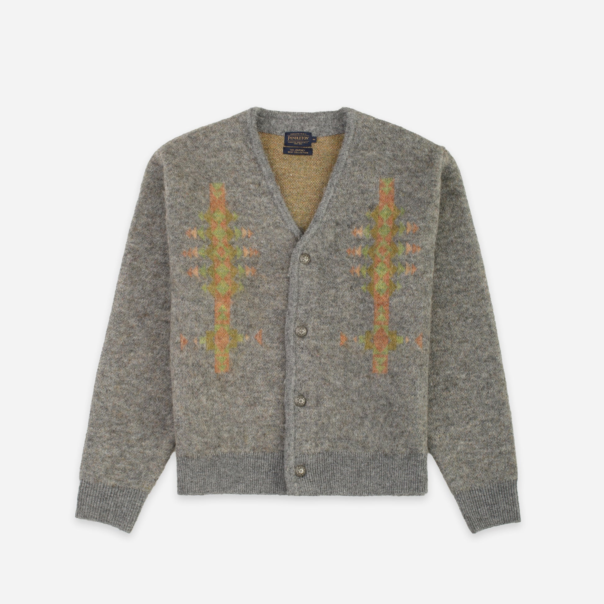 Mohair Cardigan - Four Corners Grey
