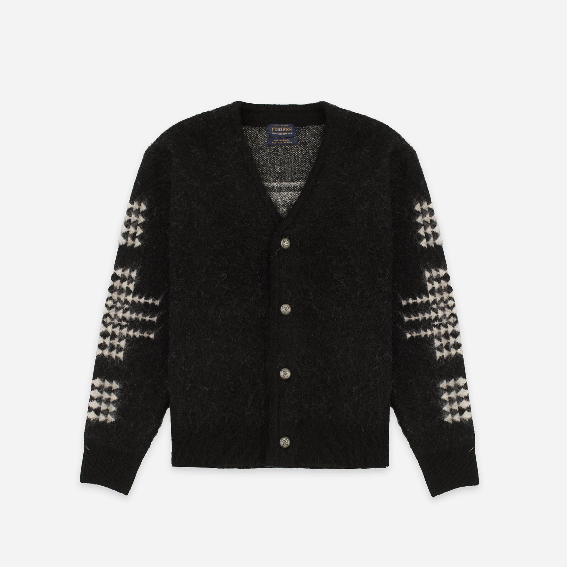 Mohair Cardigan - Harding Black