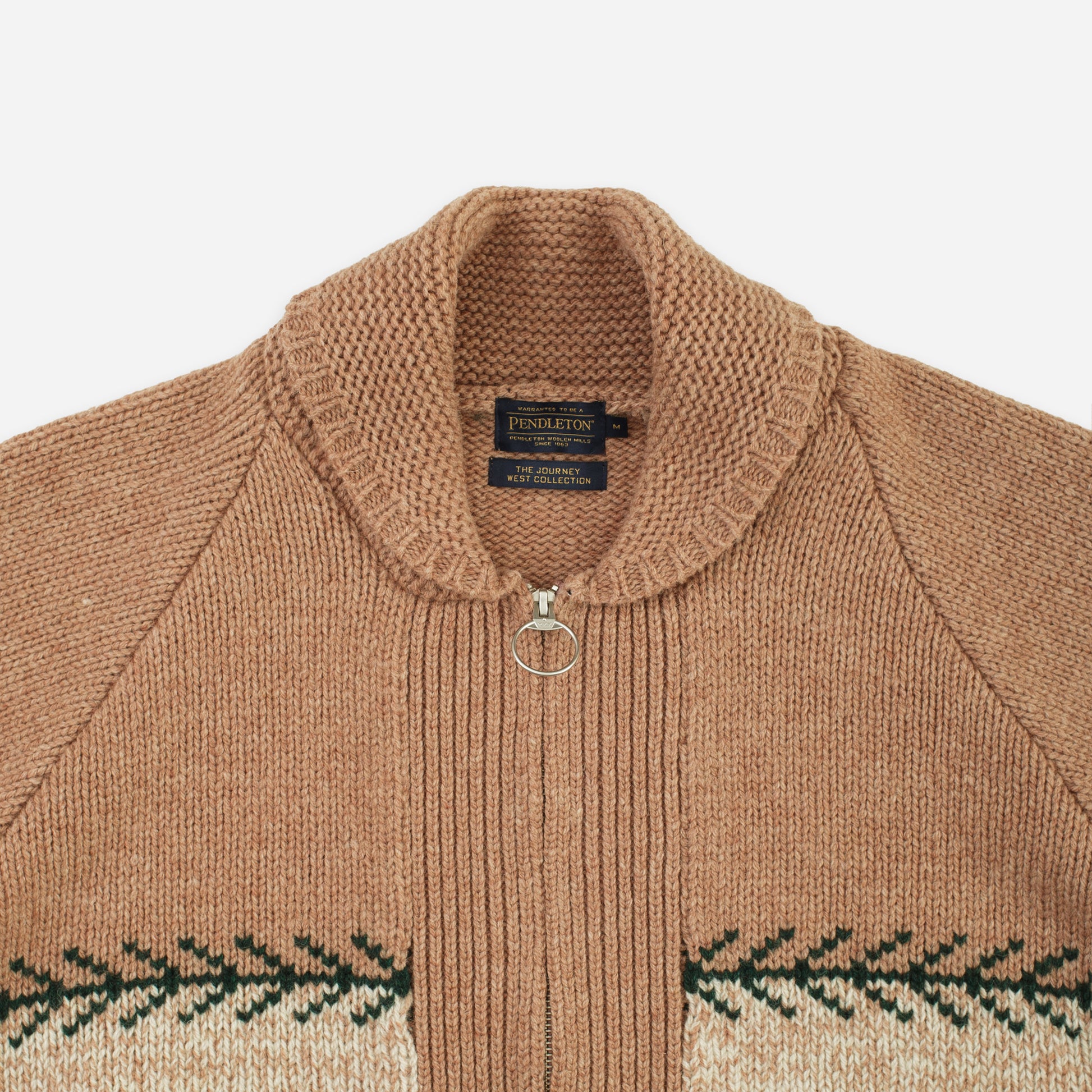 Shawl Cowichan Cardigan - OG Oatmeal