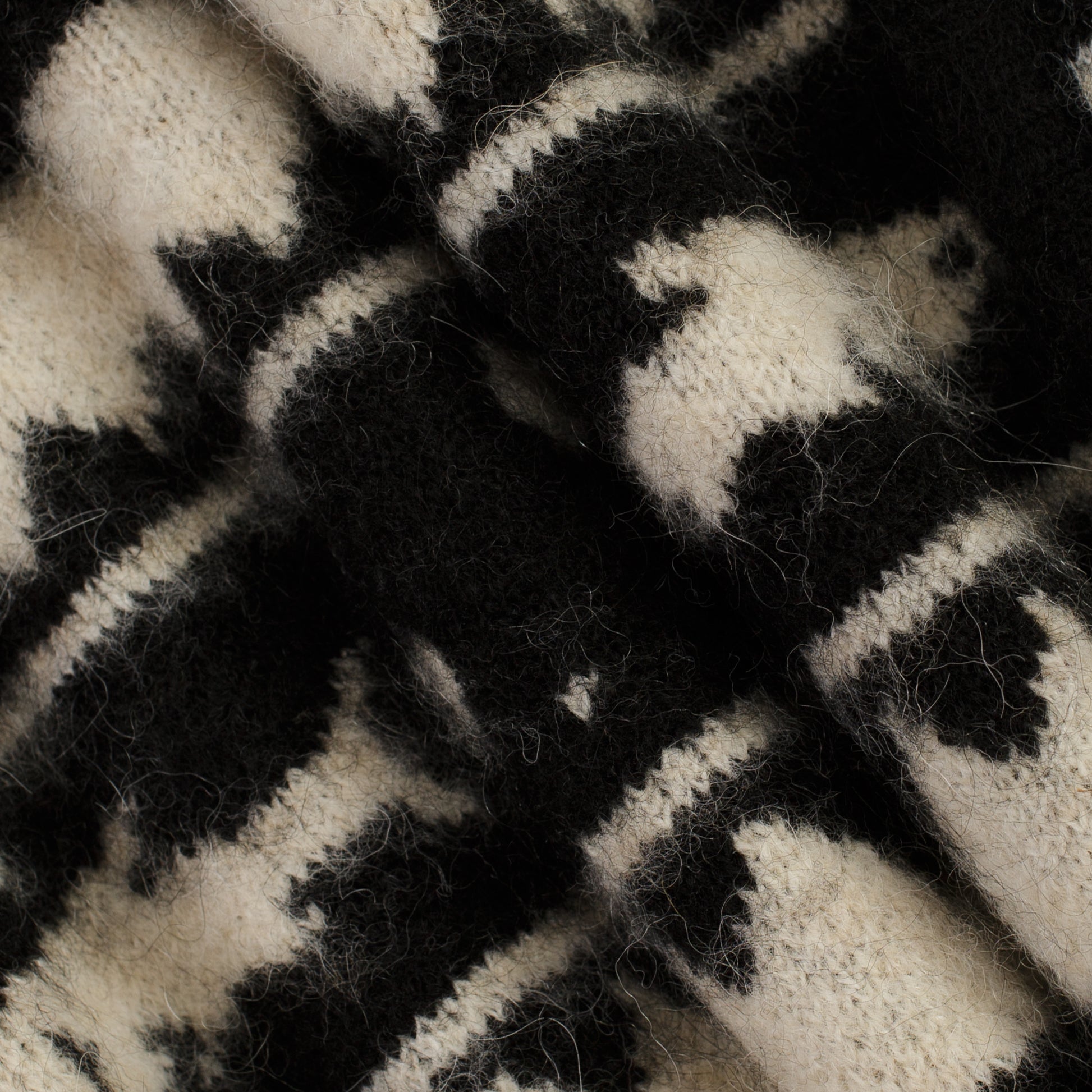 Mohair Cardigan - Salmon Falls Black