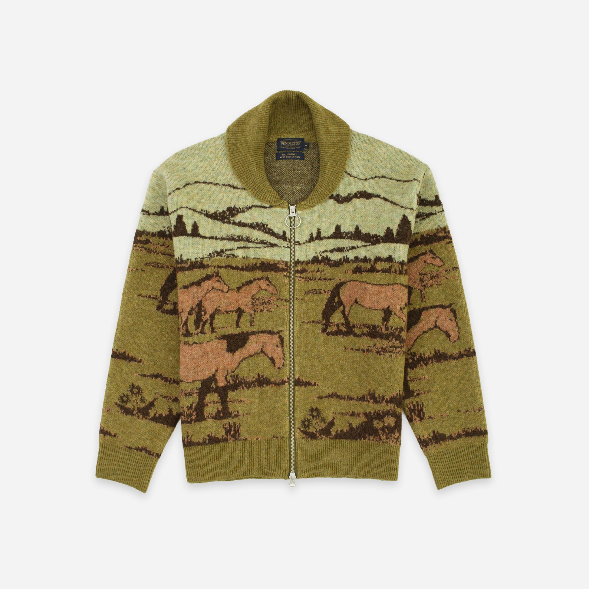 Wool Cardigan - Shadow Mountain