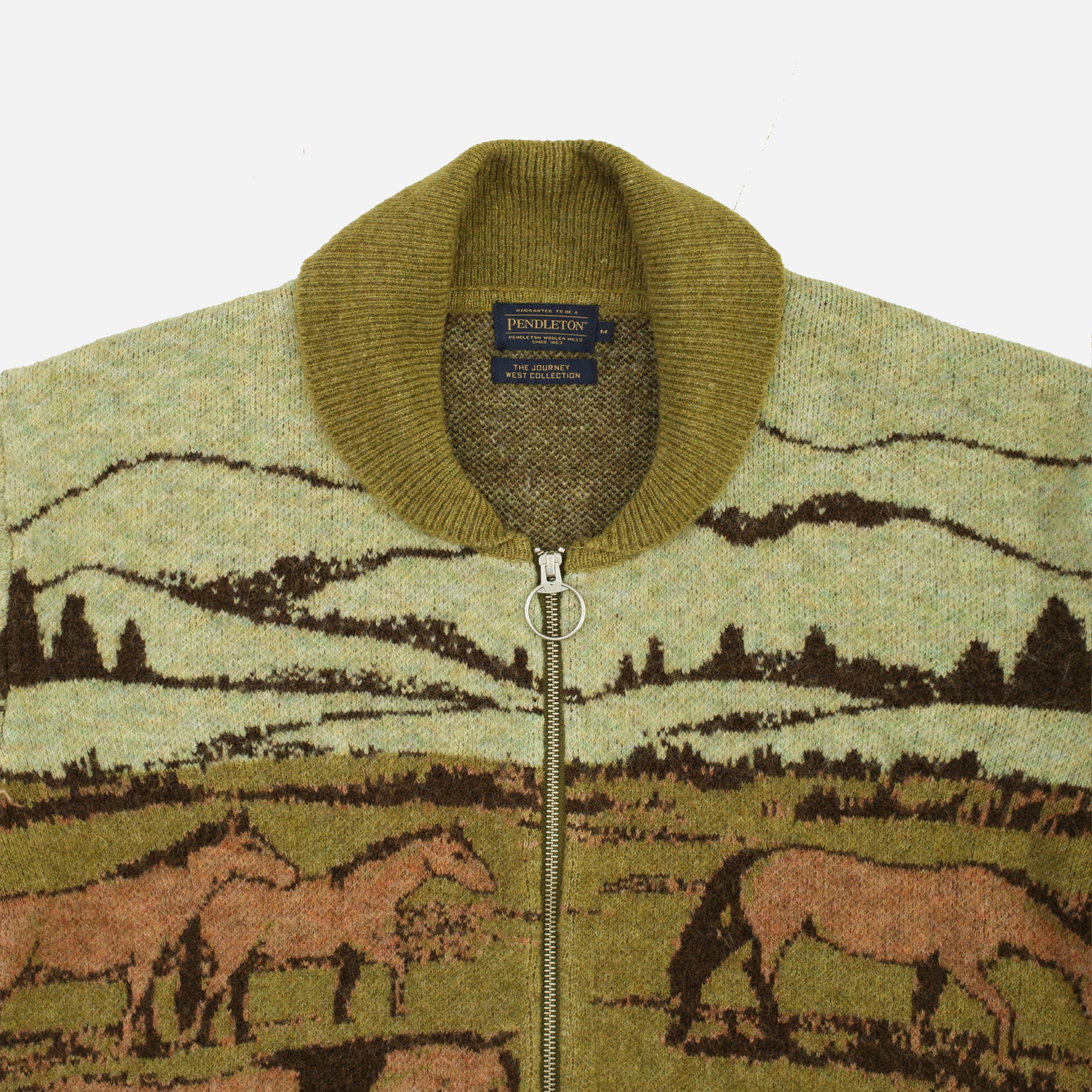 Wool Cardigan - Shadow Mountain