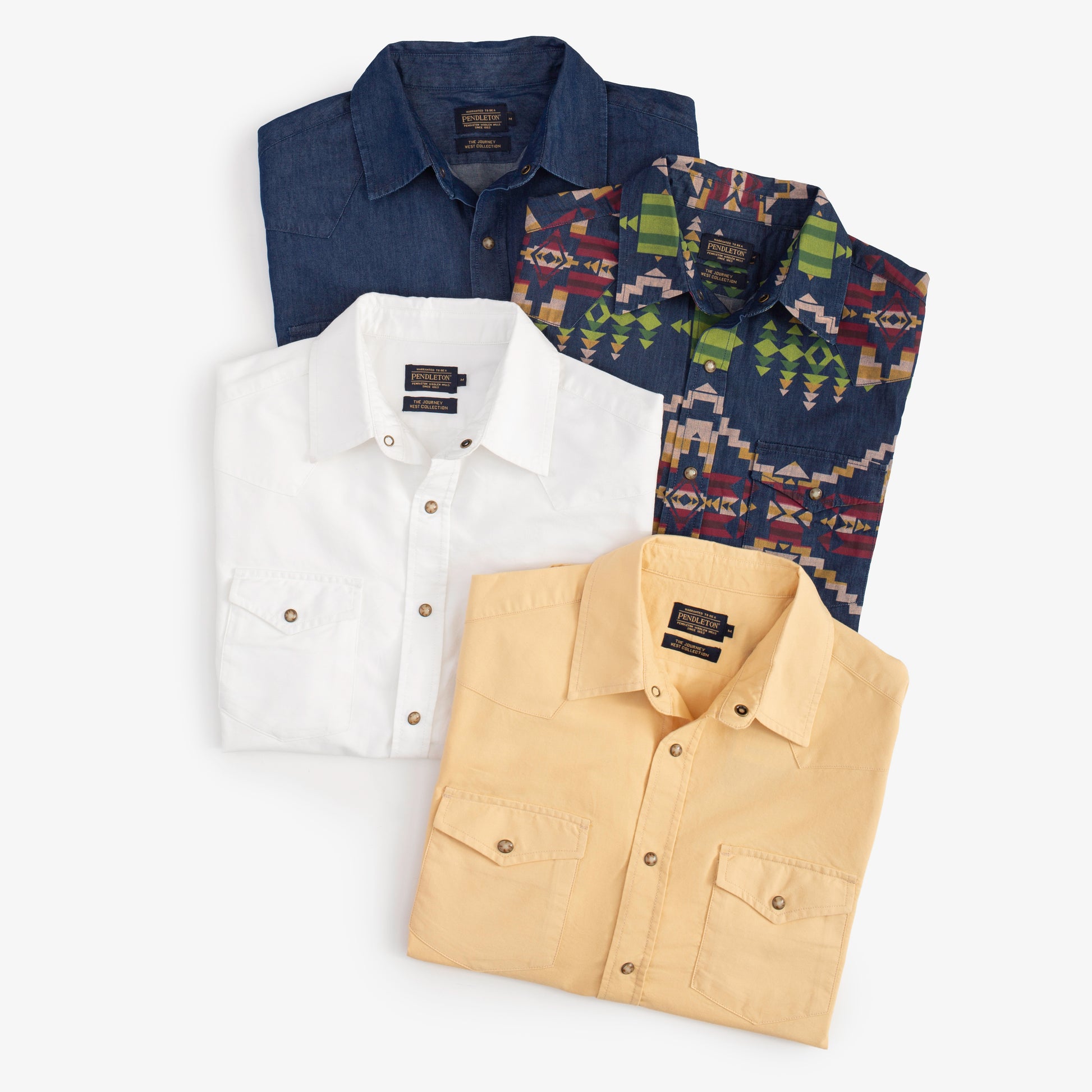 Chandler Western Shirt - Indigo