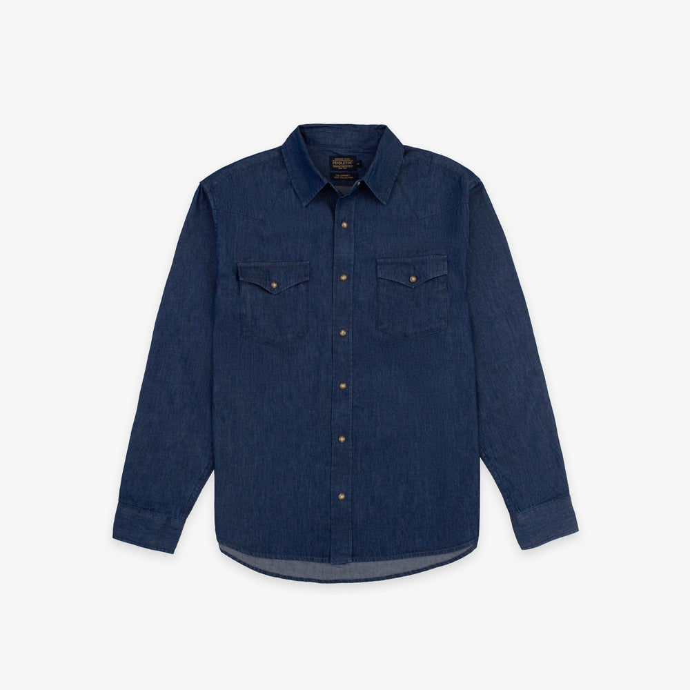 Chandler Western Shirt - Indigo