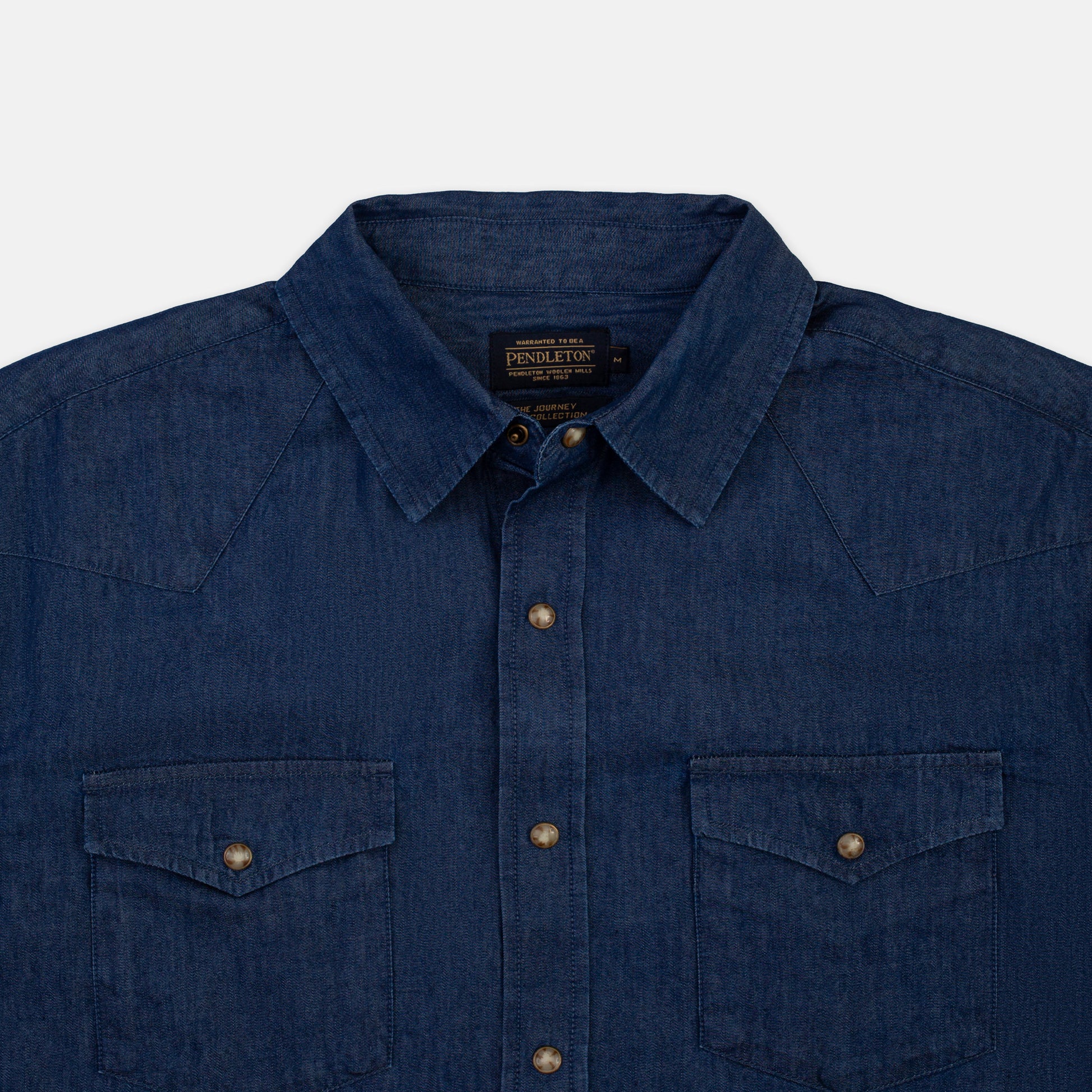 Chandler Western Shirt - Indigo
