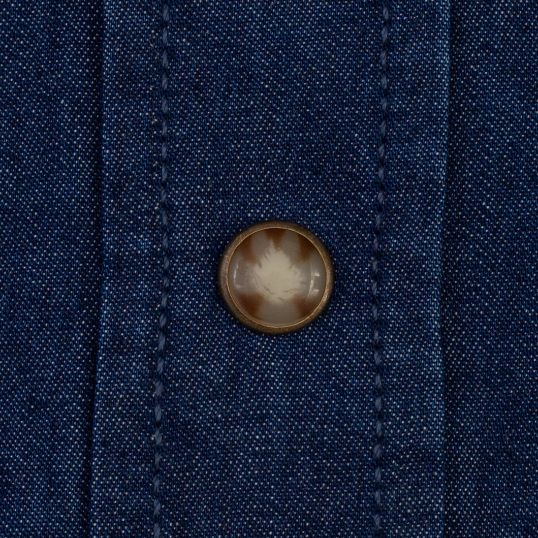 Chandler Western Shirt - Indigo
