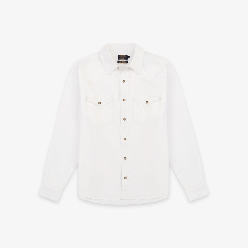 Chandler Western Shirt - White