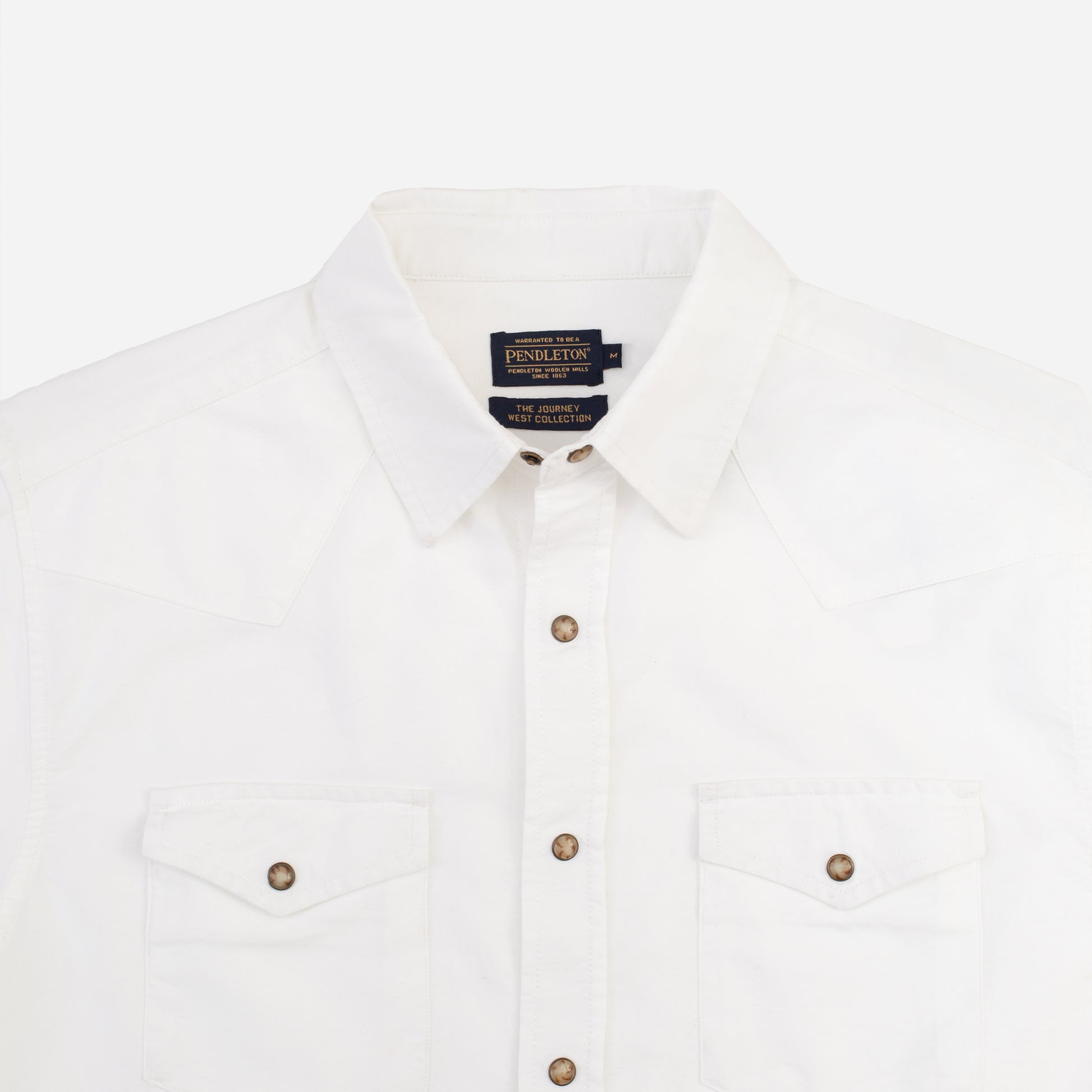 Chandler Western Shirt - White