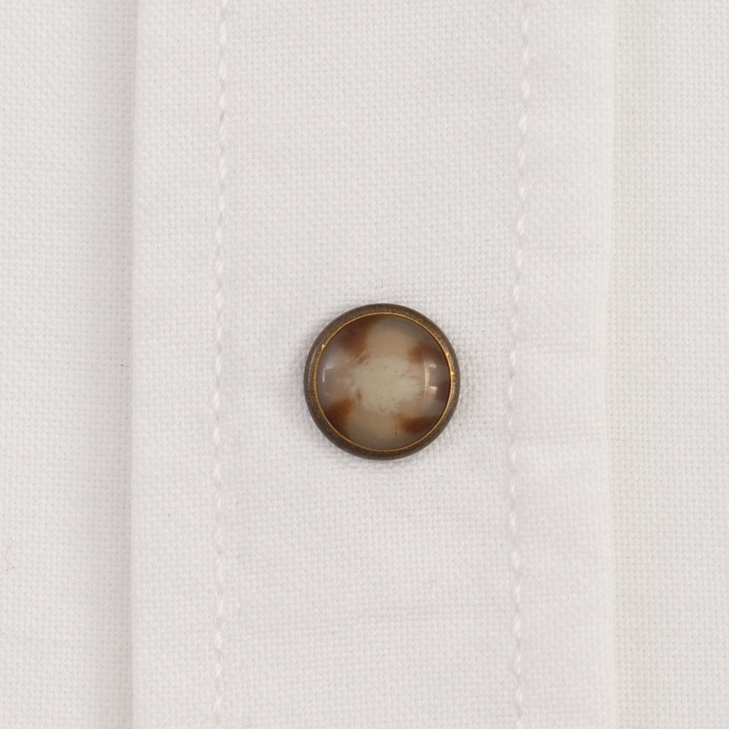 Chandler Western Shirt - White