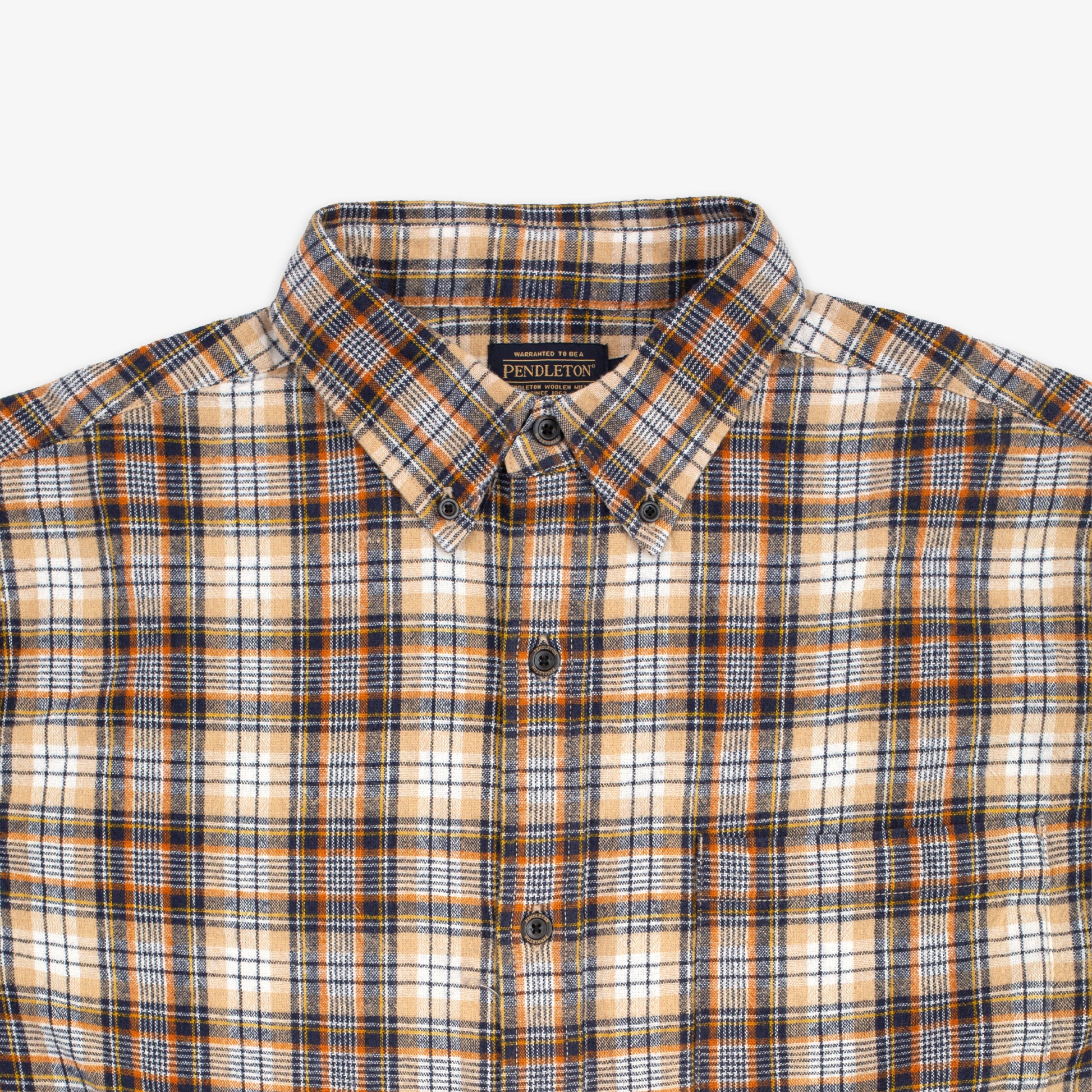 Button Down Shirt - Brown Shadow Check