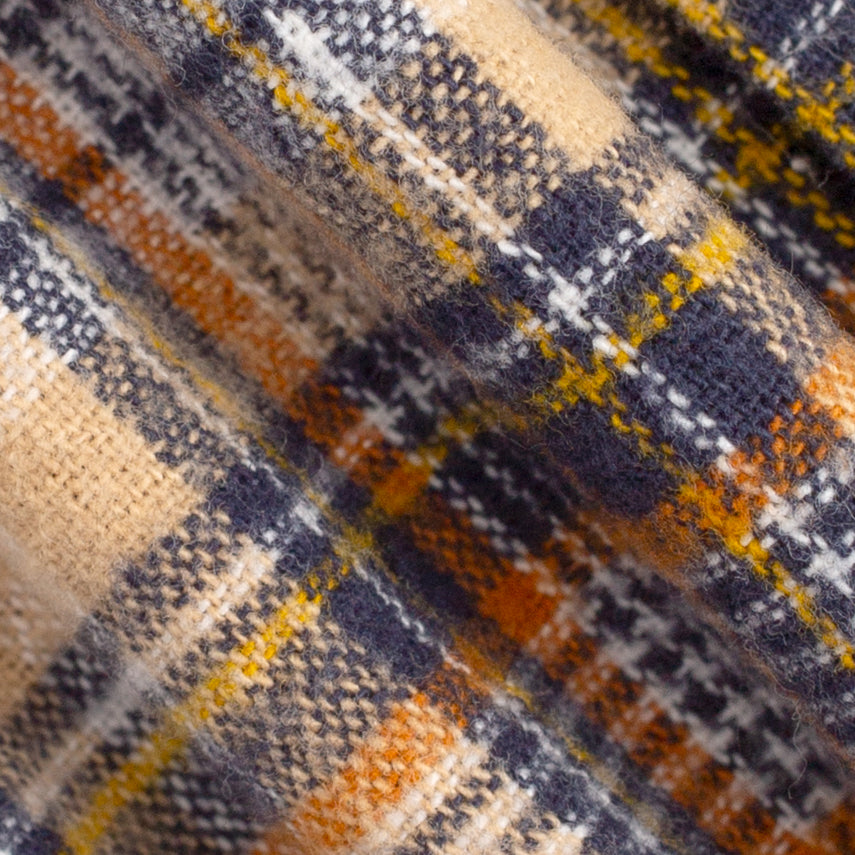 Button Down Shirt - Brown Shadow Check