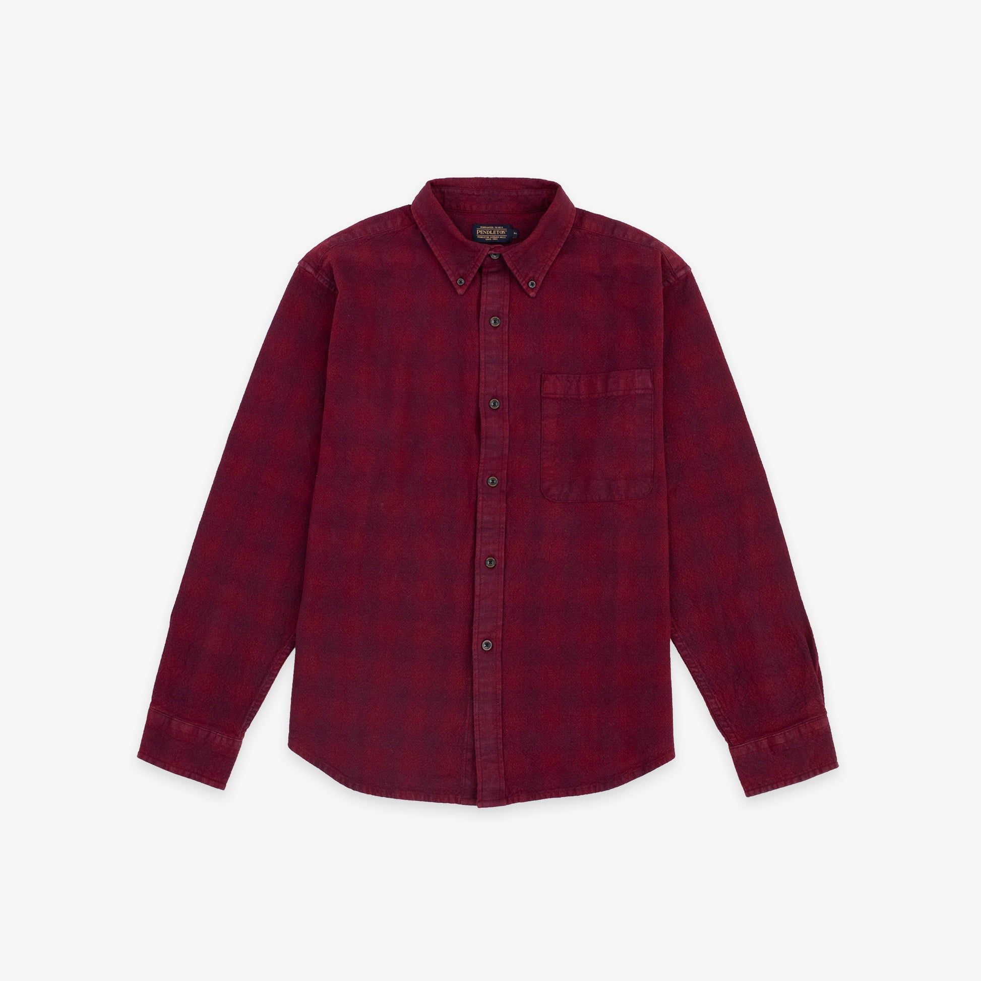 Button Down Shirt - Maroon