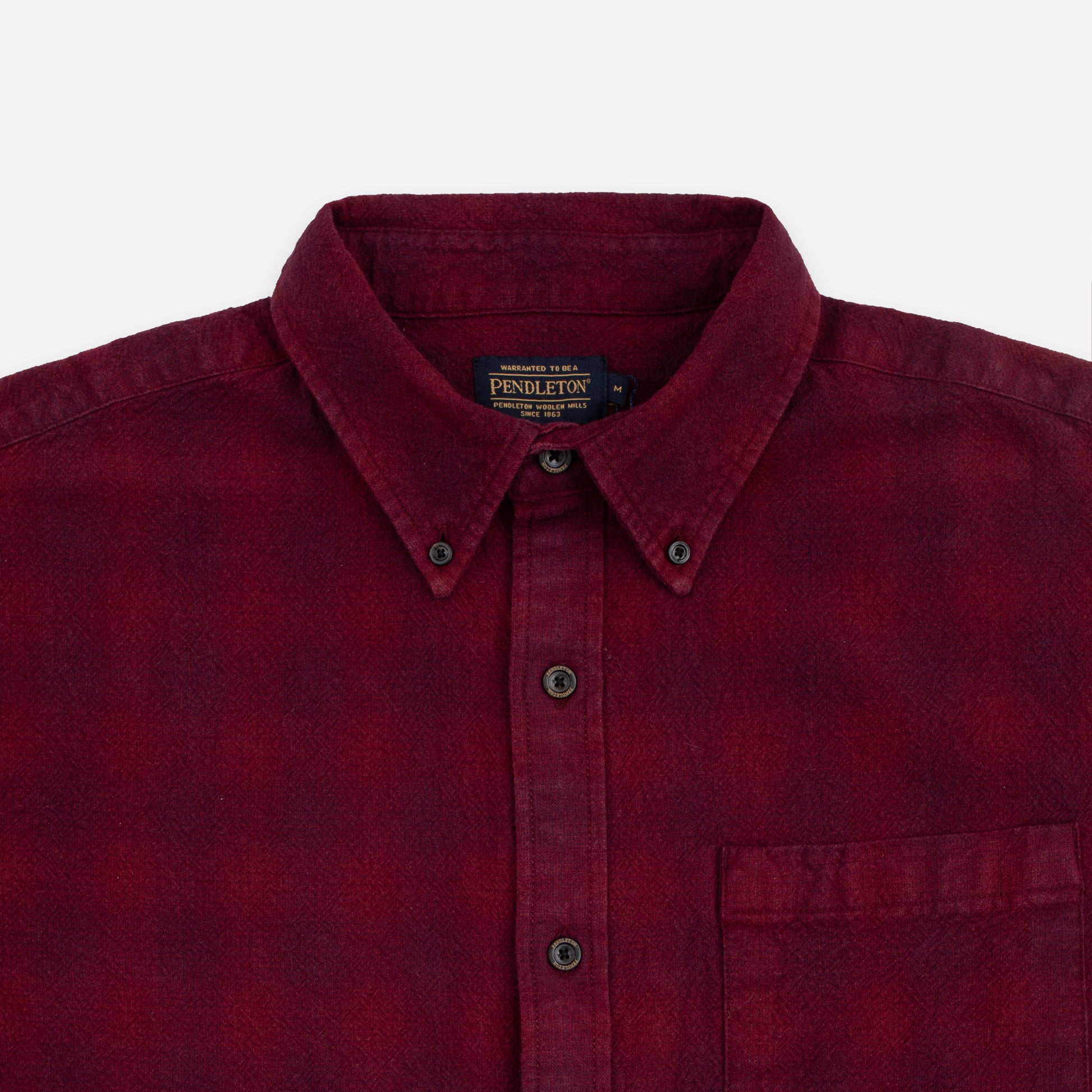 Button Down Shirt - Maroon