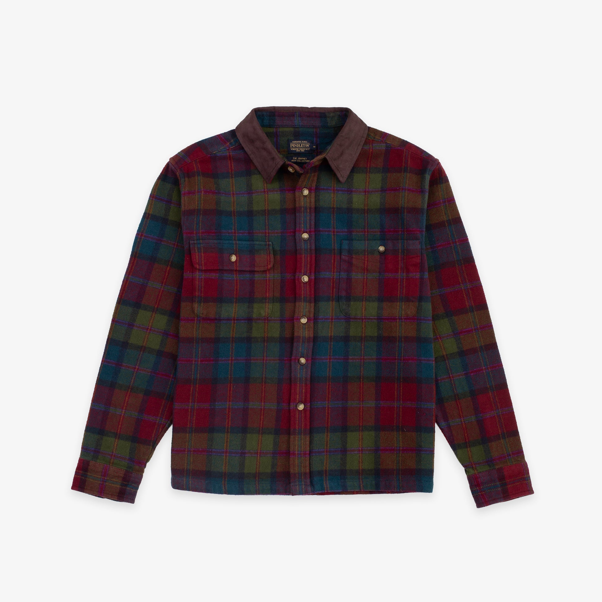 Heritage Overshirt - Purple