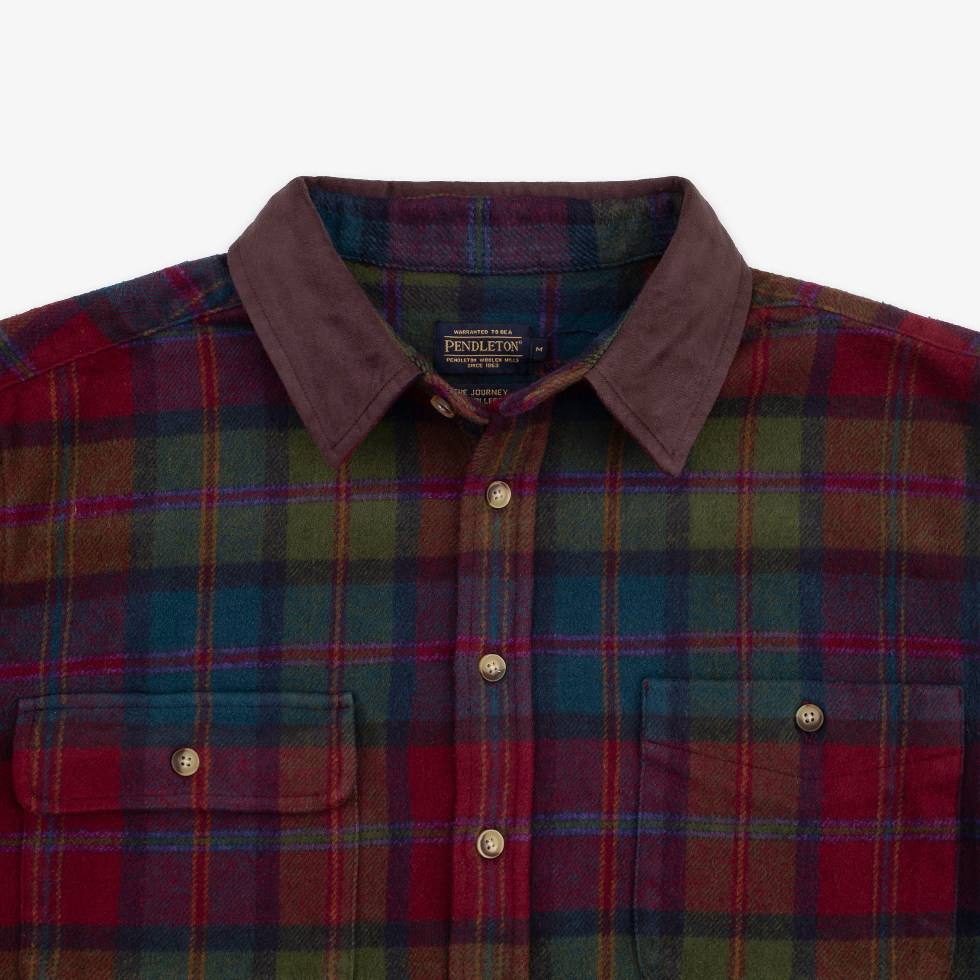 Heritage Overshirt - Purple