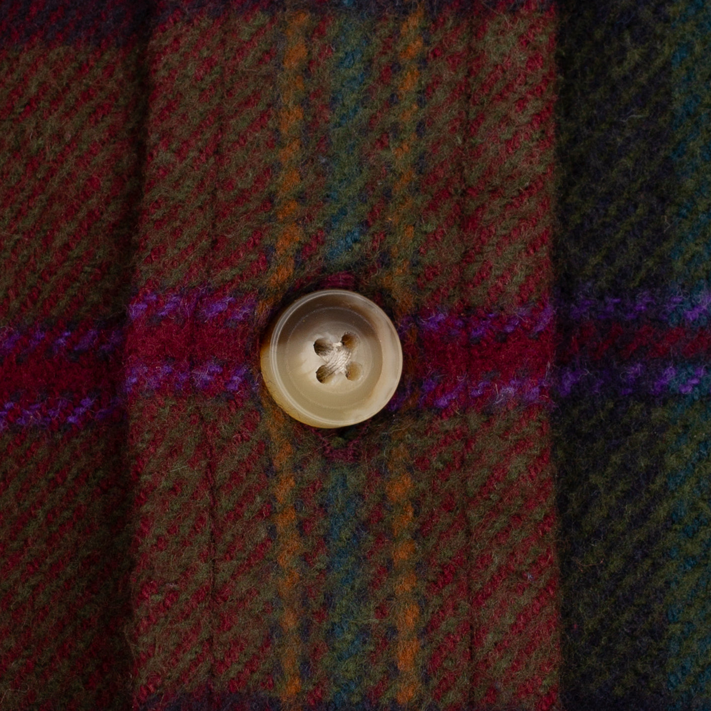 Heritage Overshirt - Purple